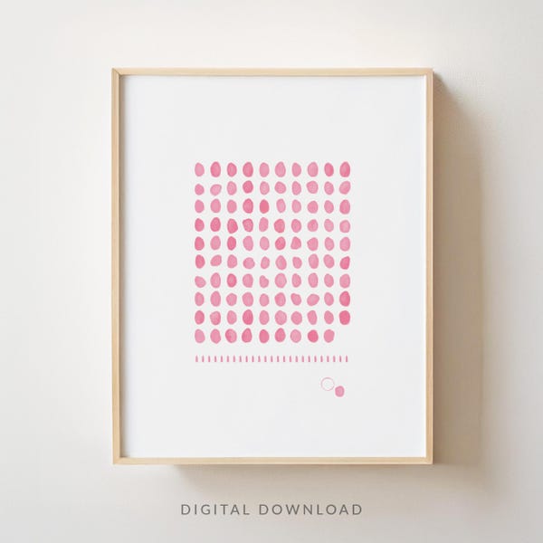 Jesús abandona a las 99 ovejas, arte abstracto moderno rosa para pared, póster bíblico, impresión artística de las Escrituras, se regocija por una oveja perdida