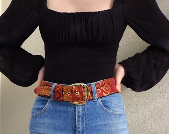 Tili Belt in Red main image 1