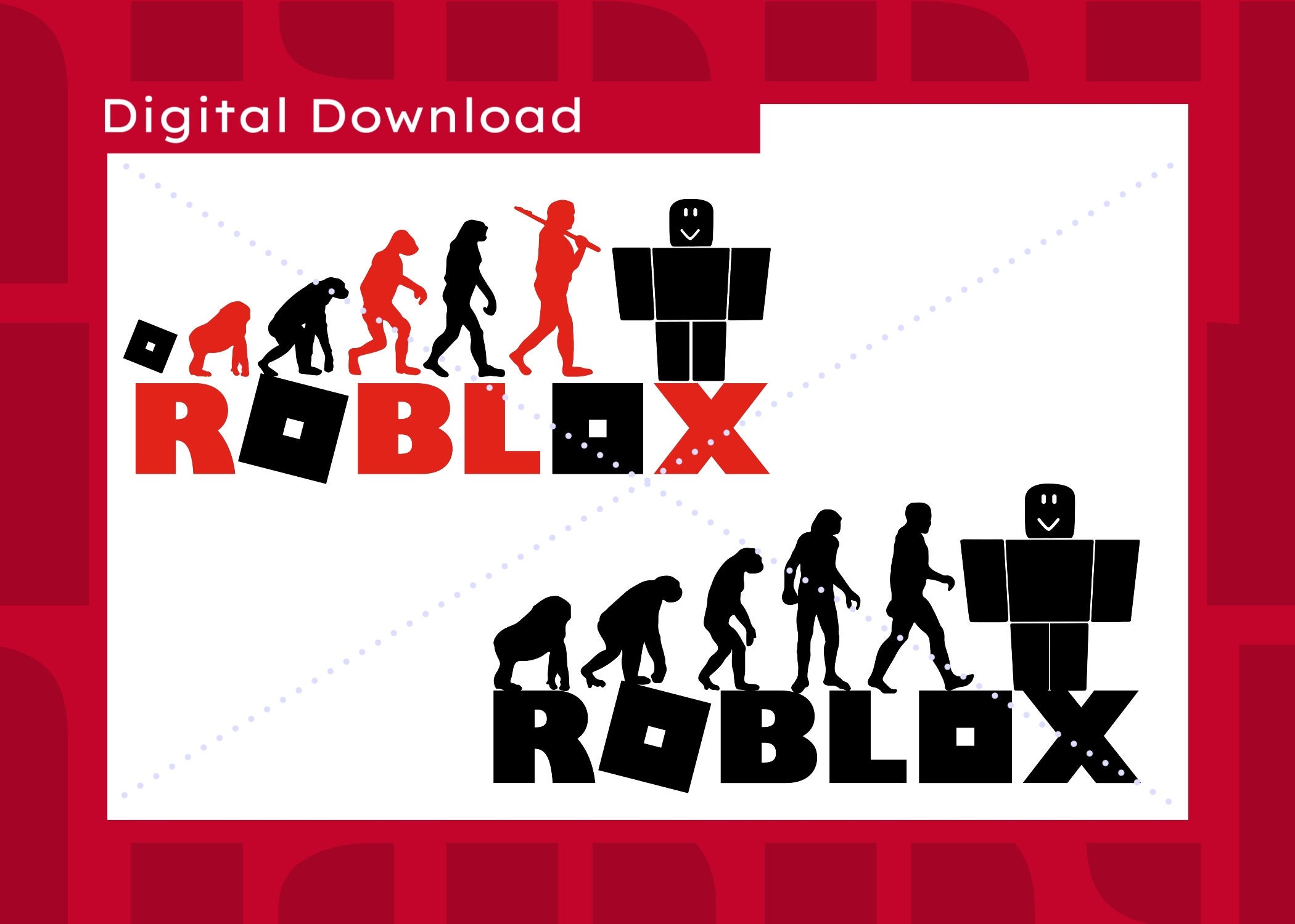 Roblox logo evolution