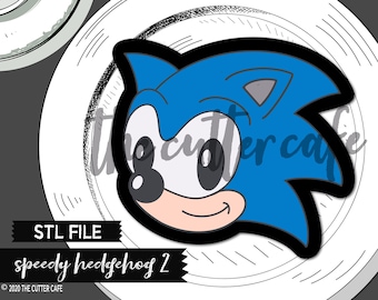 DIGITAL STL / Speedy Igel Profil / Keksausstecher Stl/ Thecafe