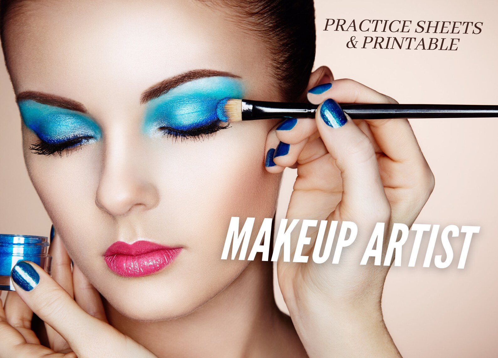 Makeup Chart Digital Notebook Goodnotes Journal Makeup Artist Etsy