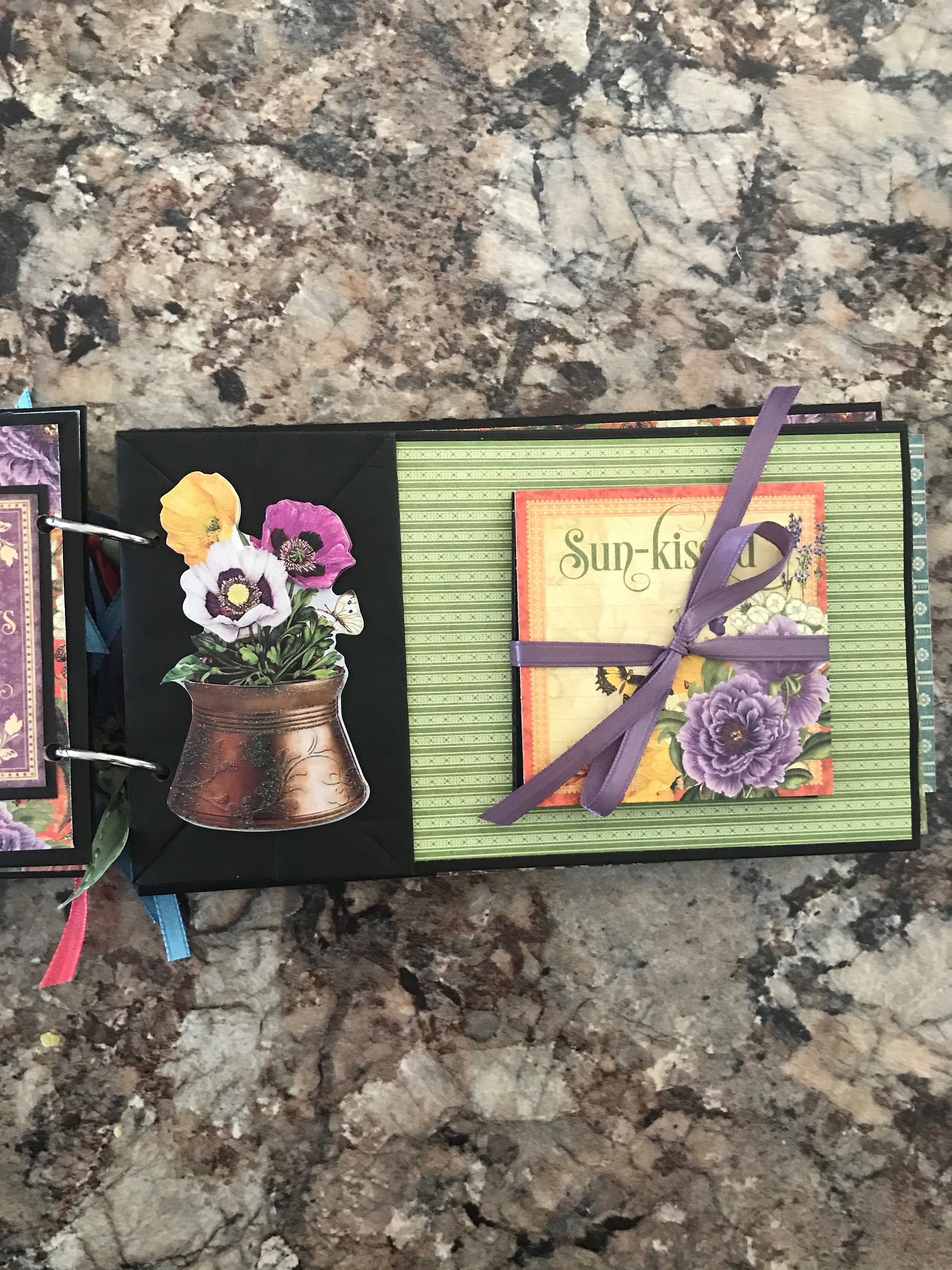 Seasons scrapbook Etsy