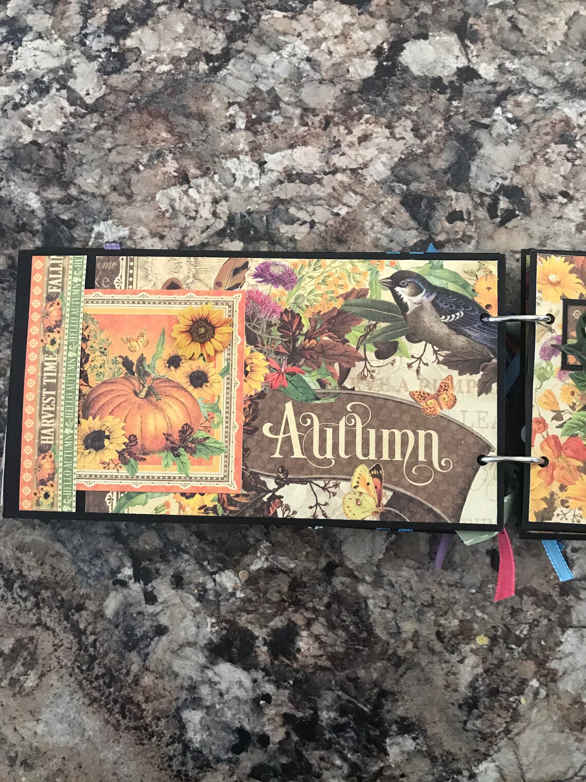 Seasons scrapbook Etsy