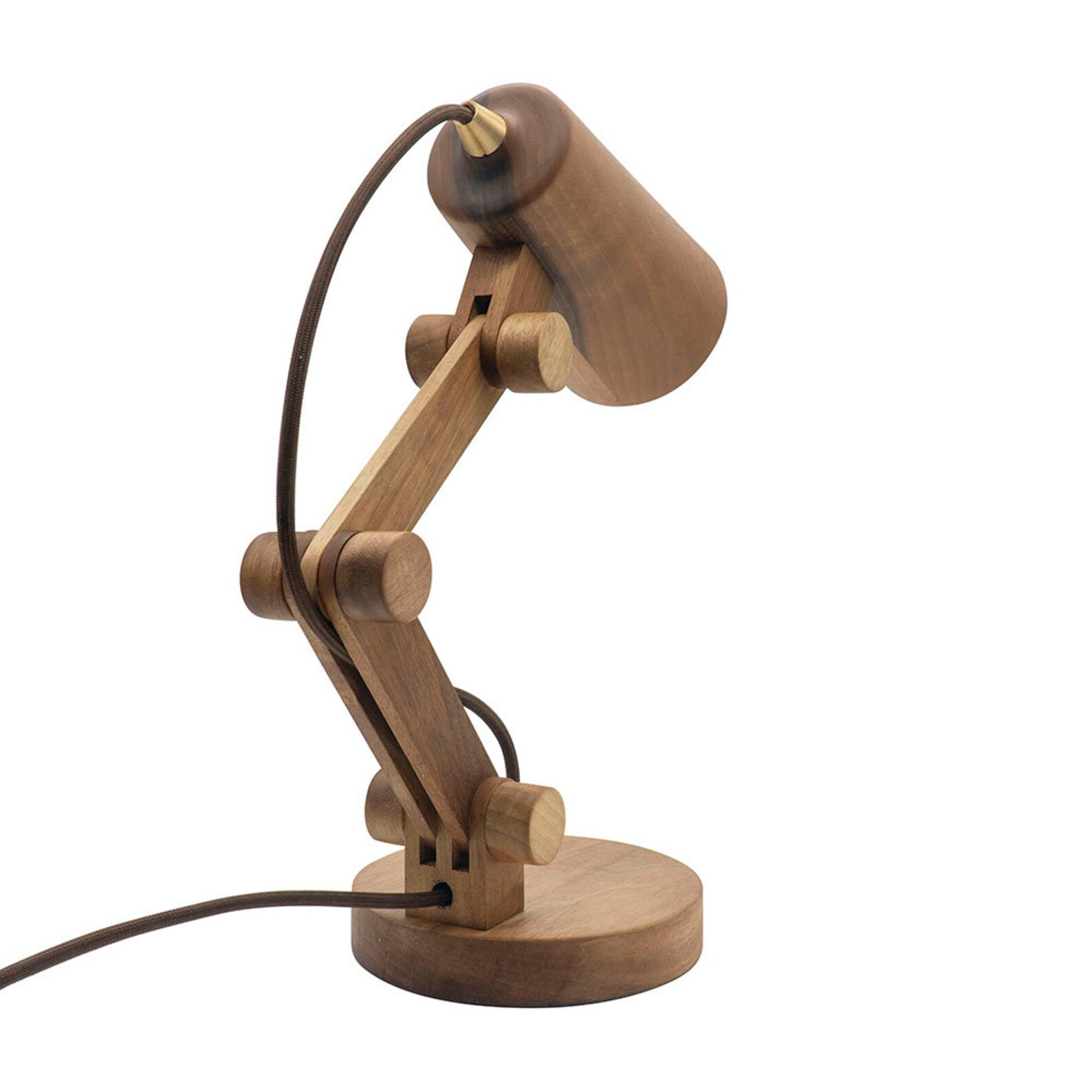 Wooden Desk Lamp Wood Table Lamp Reading Lamp oak Etsy