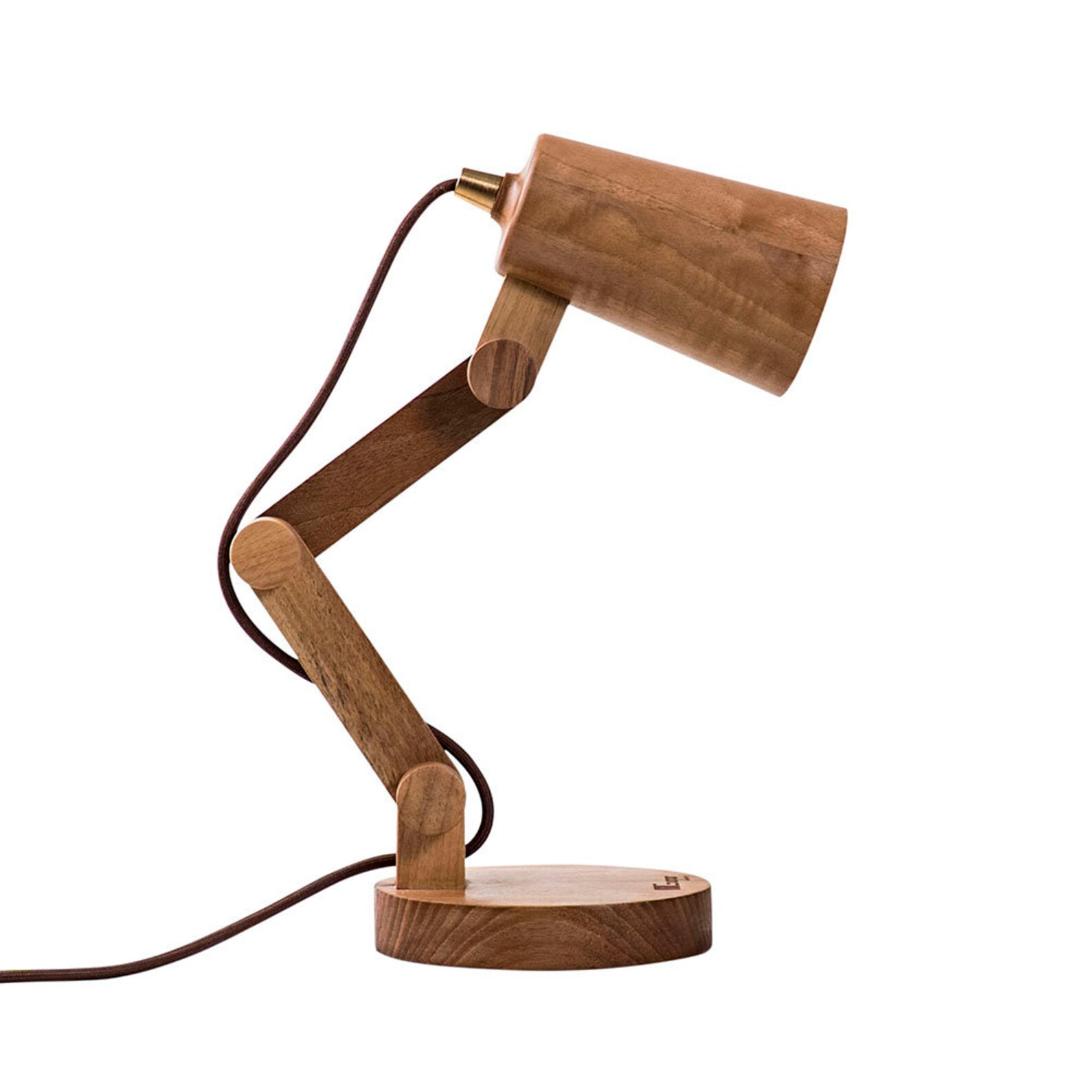 Wooden Desk Lamp Wood Table Lamp Reading Lamp Oak Etsy