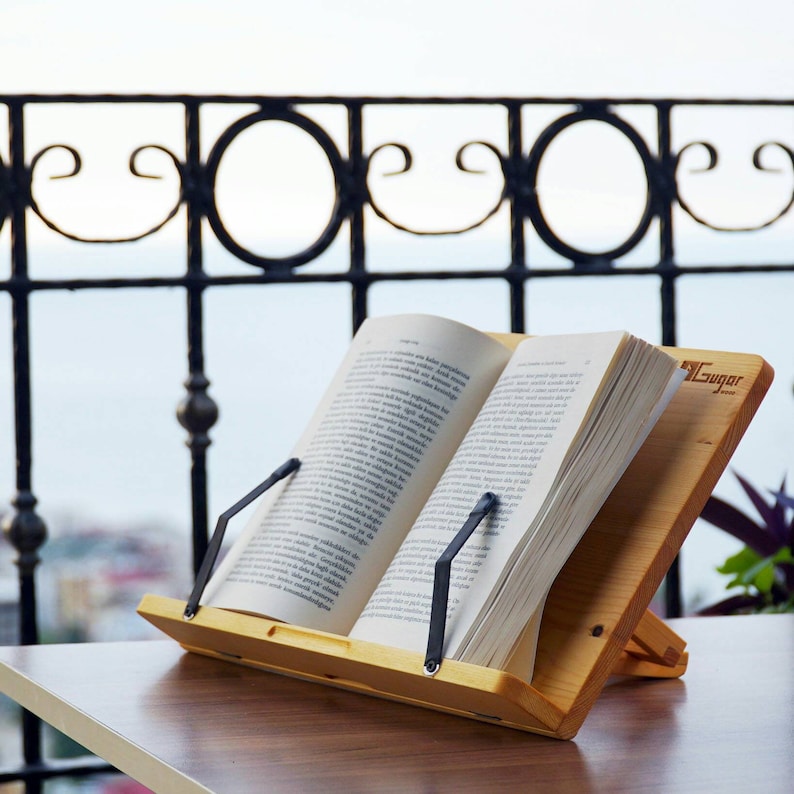 Handmade Tablet or Book Holder Reading Stand.