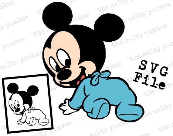 Free Free 329 Baby Mickey Mouse Svg SVG PNG EPS DXF File