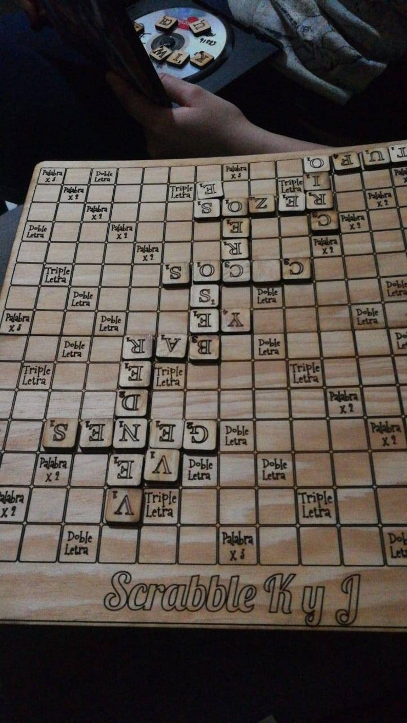 SVG scrabble board for laser cutting Etsy