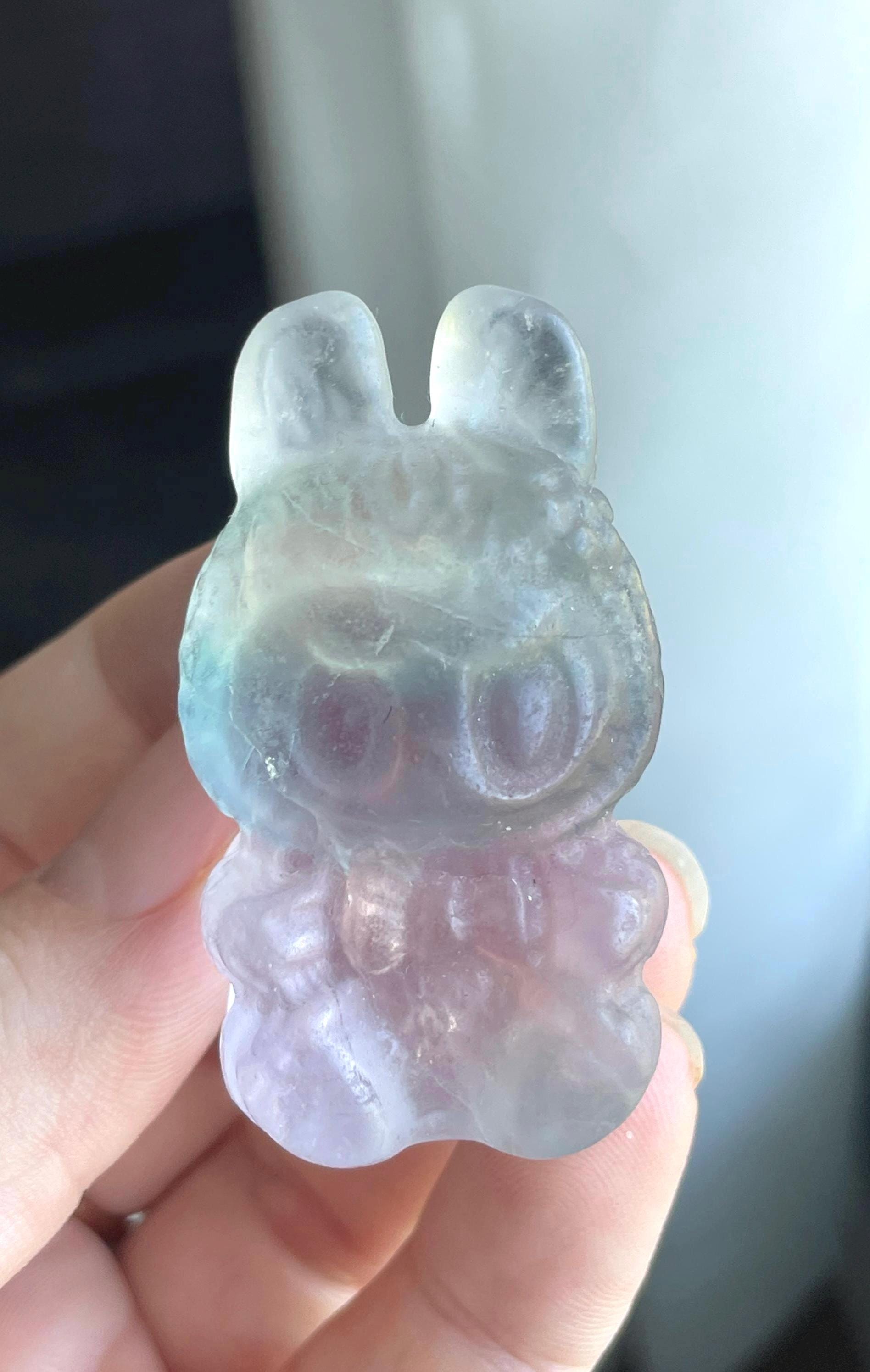 Labubu Crystal Carving - Etsy