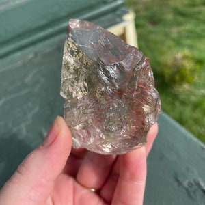 Rough Cut Smoke Quartz Tower