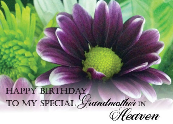 happy birthday in heaven grandma