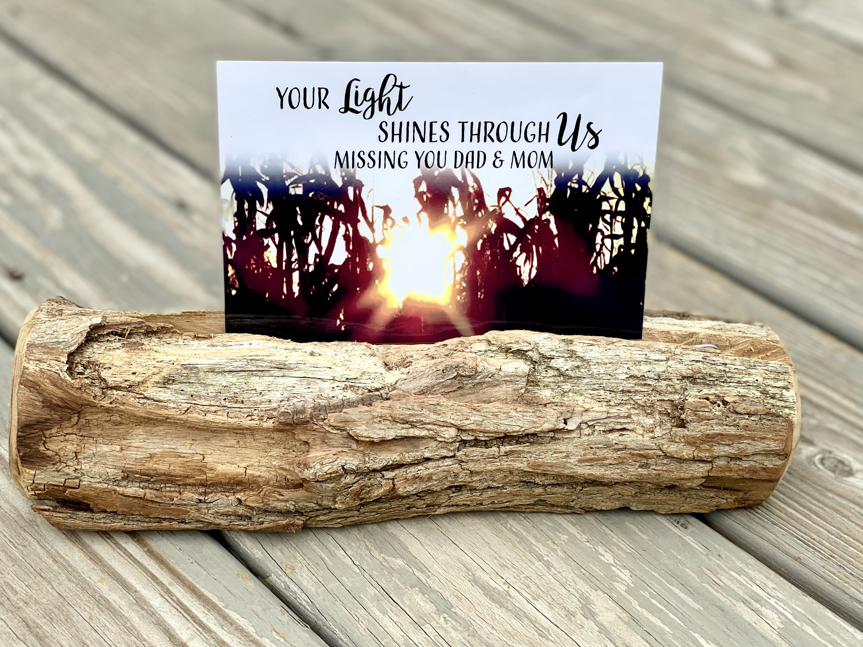 Missing You Always Mum Memorial Graveside Poem Card With Free Stake - View #4