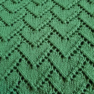 Knitting Pattern Dragon Scale Blanket image 2