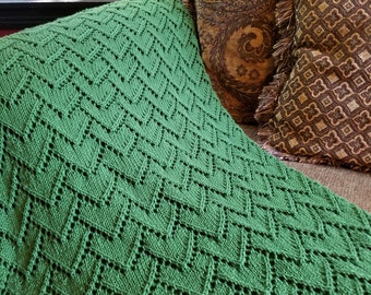 Knitting Pattern - Dragon Scale Blanket