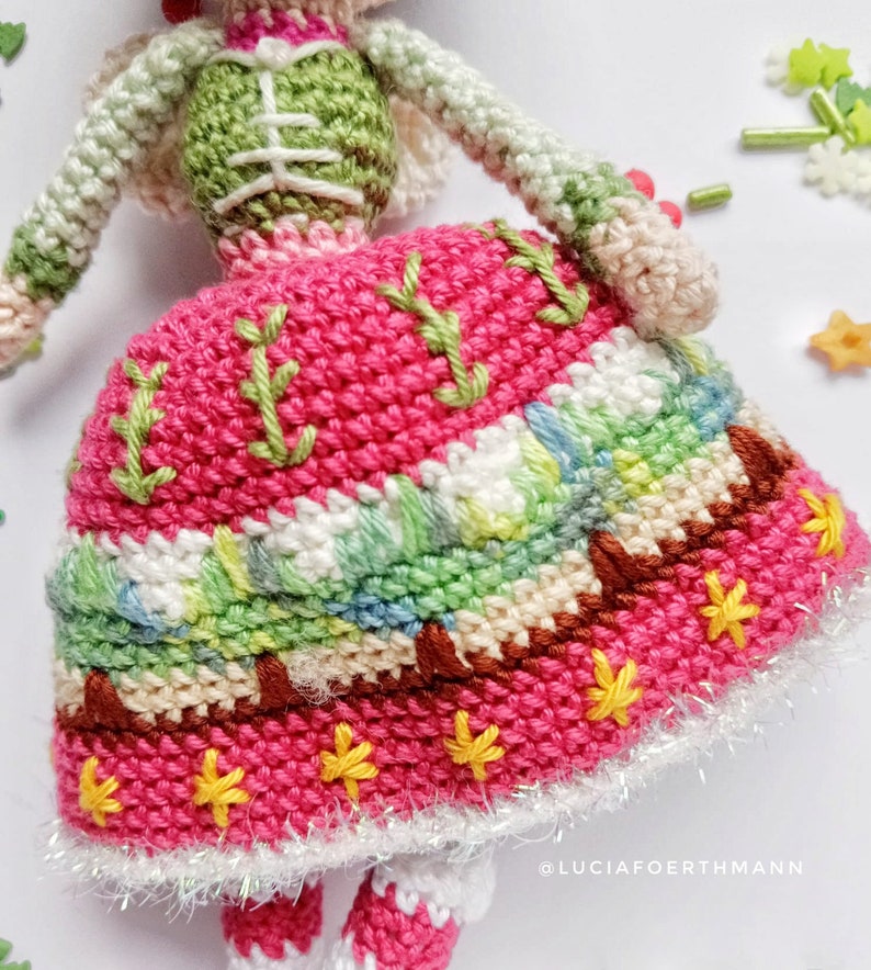 Modèle au crochet Joyeux Noël l'ange image 4