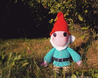 Patron au crochet Gideon Gnome