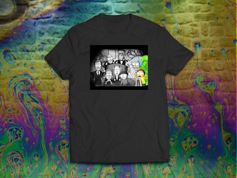 Rick and Morty/'s Adams Family T-Shirt