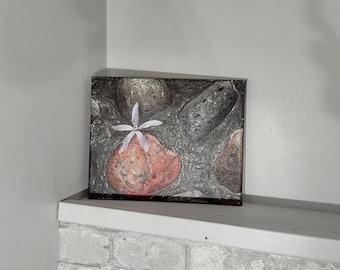 Original Acrylic Painting–"Rocky Growth" on Canvas