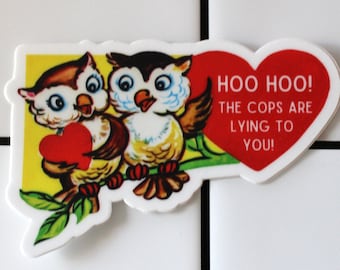 Wise Owls Sticker