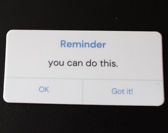 You Can Do This Reminder Sticker