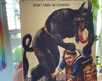 Tarjetas navideñas Krampus