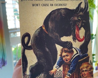 Krampus Holiday Cards