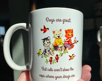 Cool Cats Stoneware Mug