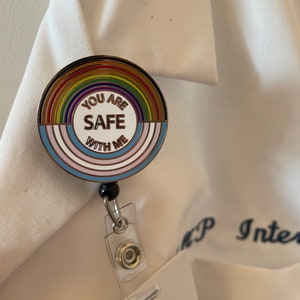 You Are Safe With Me Badge Reel image 4