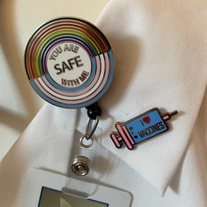 You Are Safe With Me Badge Reel image 5