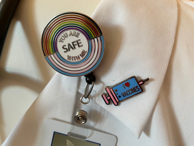 You Are Safe With Me Badge Reel image 5