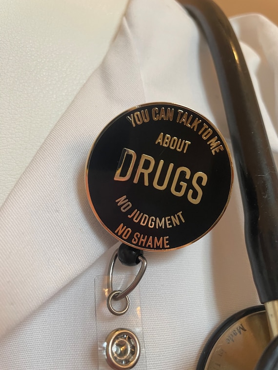 You Can Talk to Me About Drugs Badge Reel 