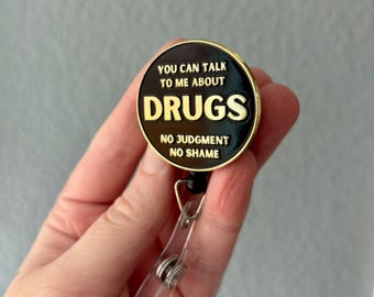 You Can Talk to Me About Drugs Badge Reel