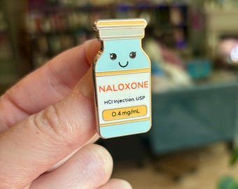 Pin feliz de naloxona