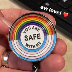 You Are Safe With Me Badge Reel image 2