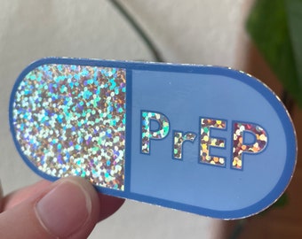 Adesivo brilhante de PrEP