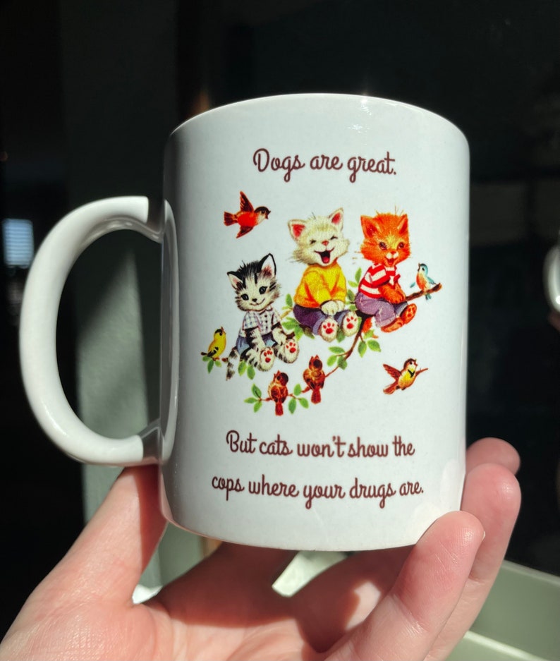 PinPenMerger Cool Cats Stoneware Mug