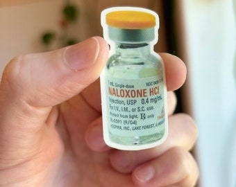 Naloxon genomskinlig klistermärke