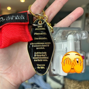 Overdose Rescue Keychain