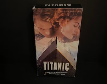 Titanic Tape 2 VHS Tape Vintage Movie Leonardo Dicaprio - Etsy