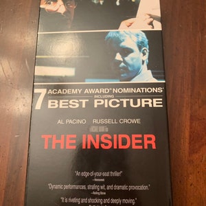 The Insider on VHS
