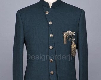 DesignerDarji Prelish Ethnic Jodhpuri Bandhgala Traditional Designer Suit For Men With Pant.