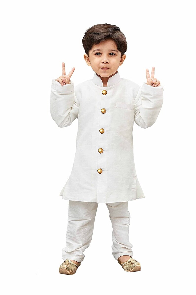 Indian Kids Kurta Pajama Set for Boys New Born Babys Gift Etsy