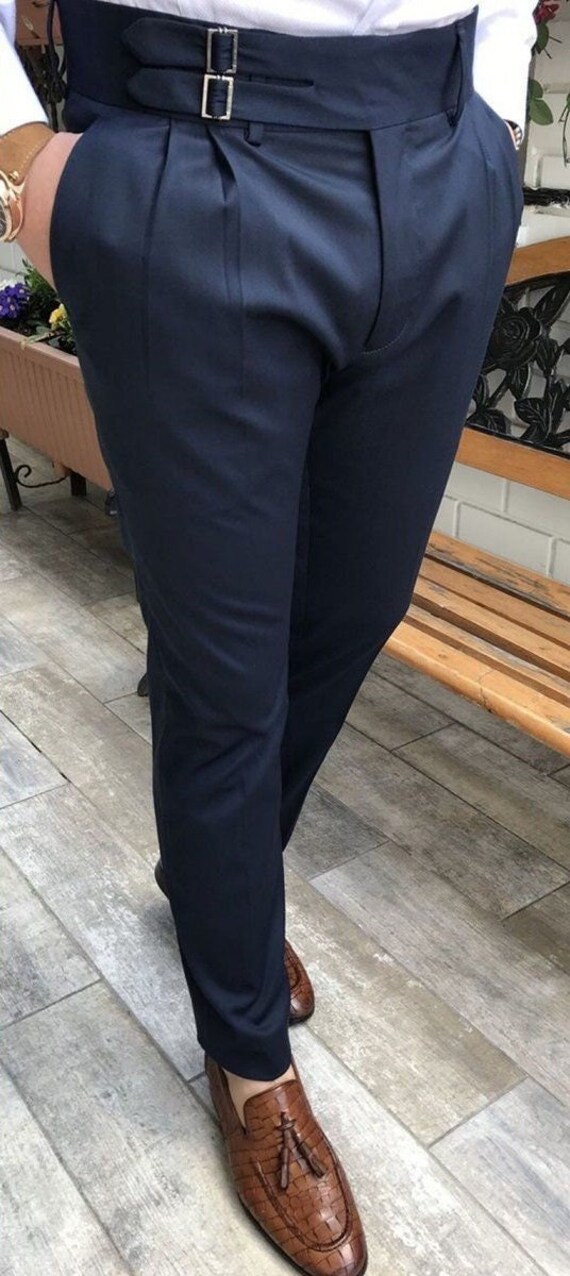 Designerdarji Formal Men s Straight Casual Trousers Solid Slim Fit
