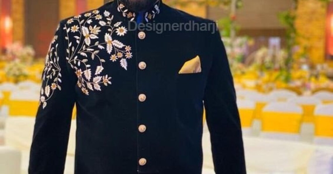 Designerdarji Designer Prelish Jodhpuri Bandhgala Indo Western Coat