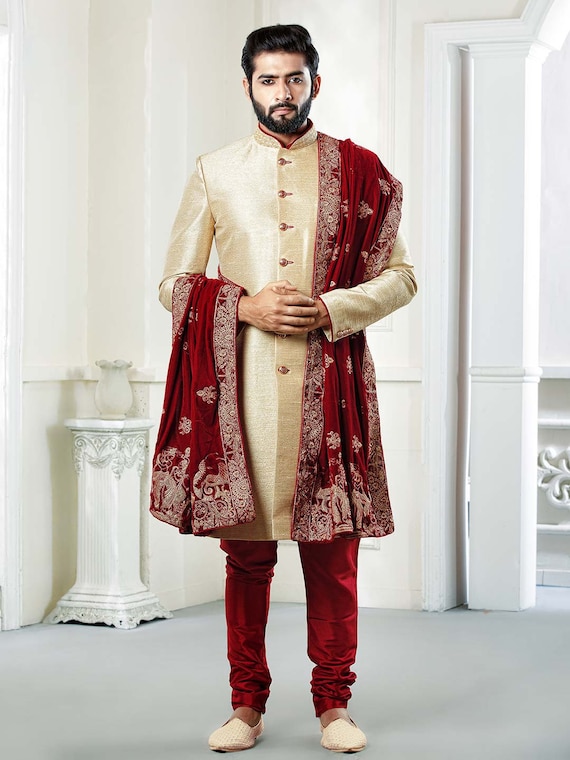 Indo western desigen for men | Wedding dresses men indian, Indian wedding  outfits, Indian wedding wear