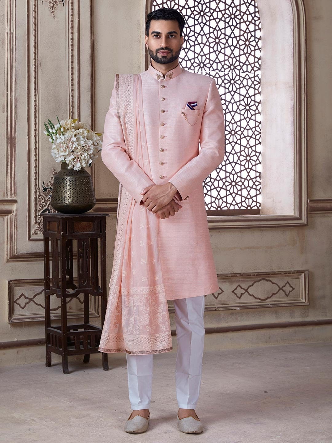 Indian Designer Groom Wedding Dress Jodhpuri Prele With Free - Etsy Denmark