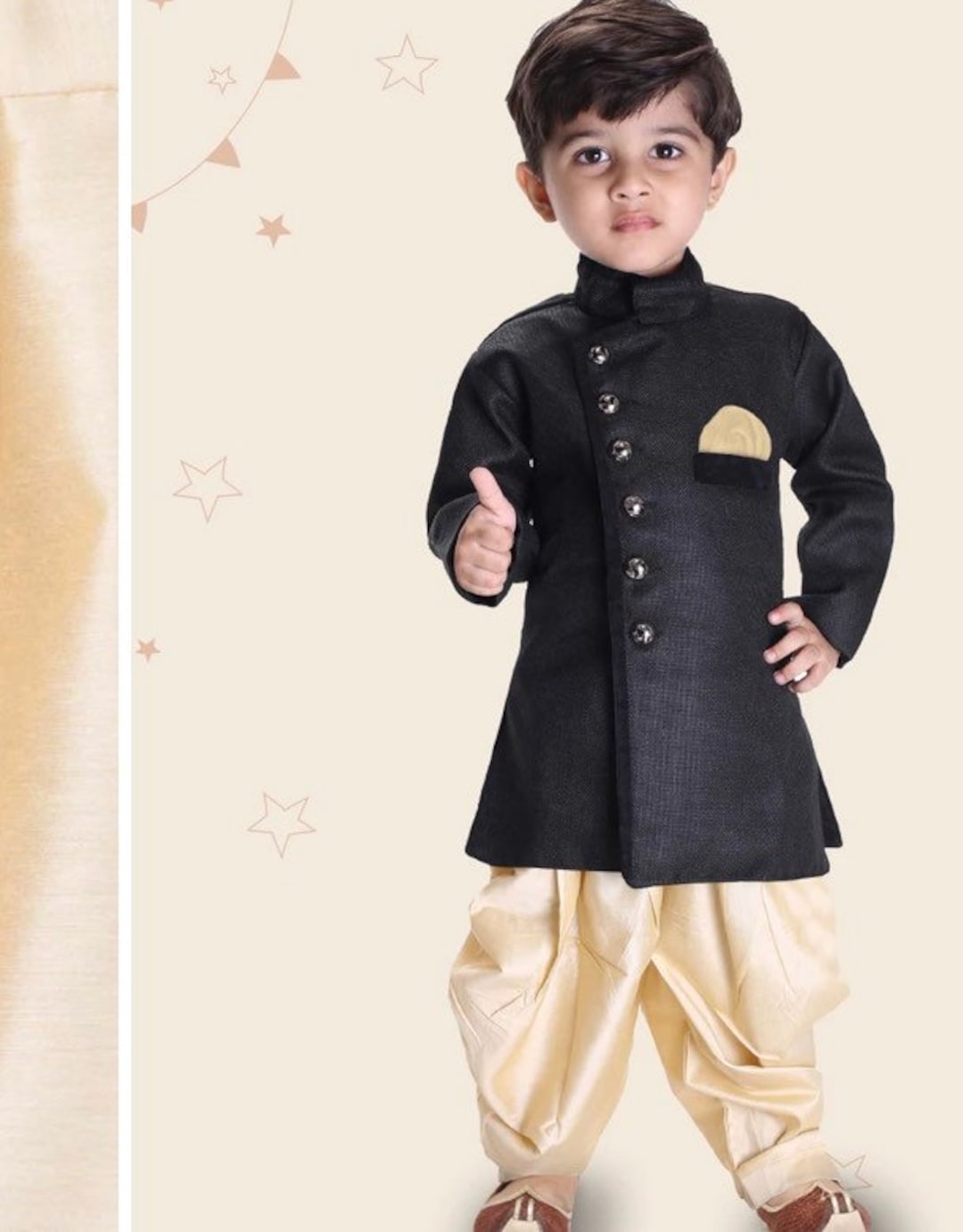 Designerdarji Indian Kids Kurta Pajama Set for Boys New Born Babys Gift