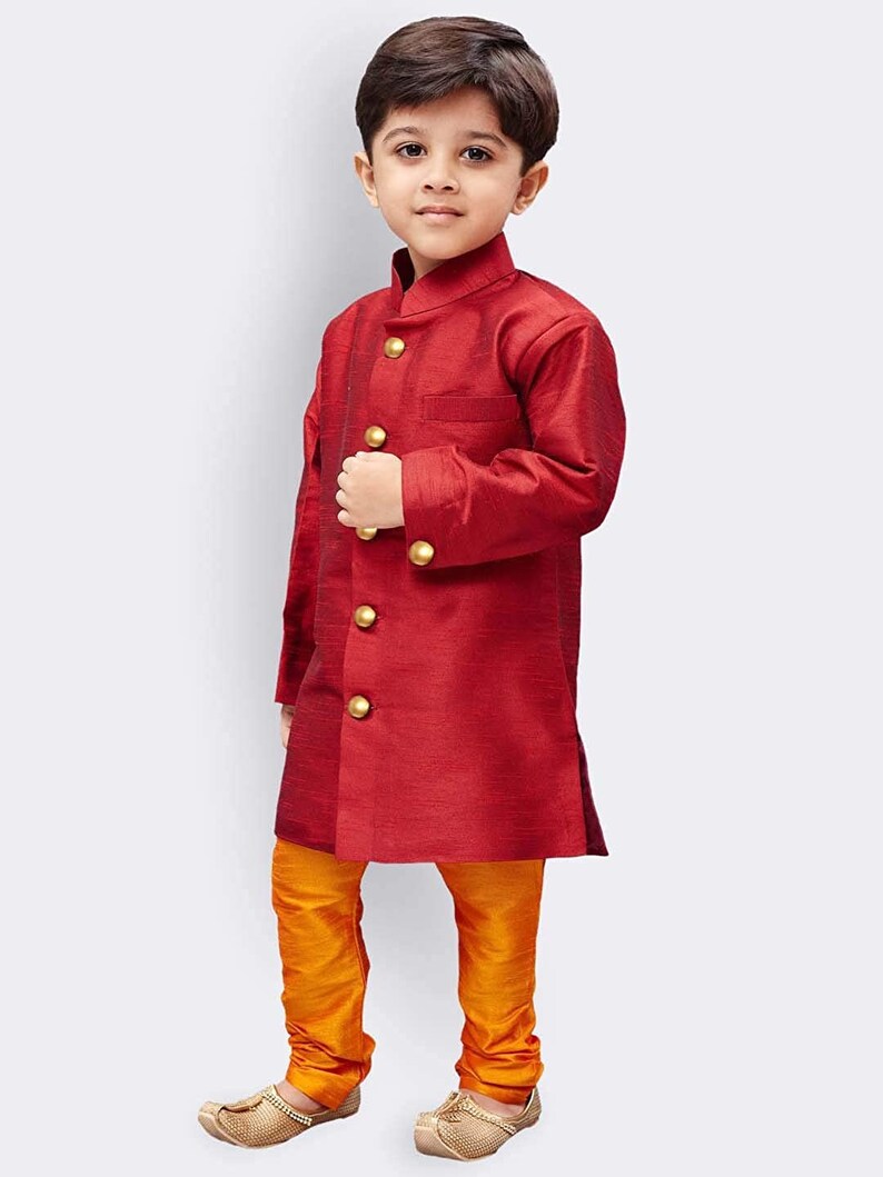 Indian Kids Kurta Pajama Set for Boys New Born Babys Gift Etsy
