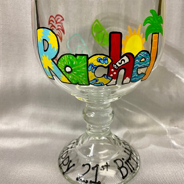 Margarita Glasses Etsy