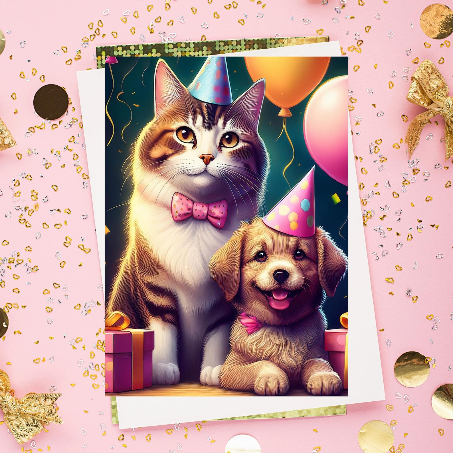 Printable Birthday Card Instant Download 7x5 Inch Cards for Birthday ...
